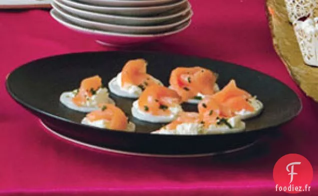 Canapés Au Saumon