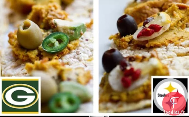 Steelers contre Packers! ..via les applications de Fromage de Cajou Doré