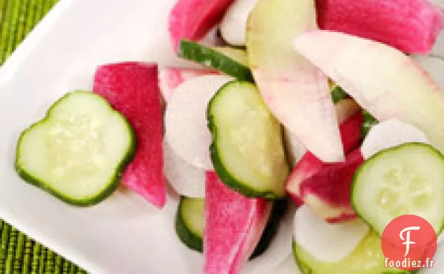 Cornichons au sel et au sucre