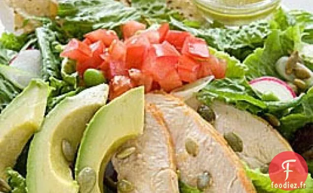 Salade Tostada au Poulet Est-rencontre sud-ouest