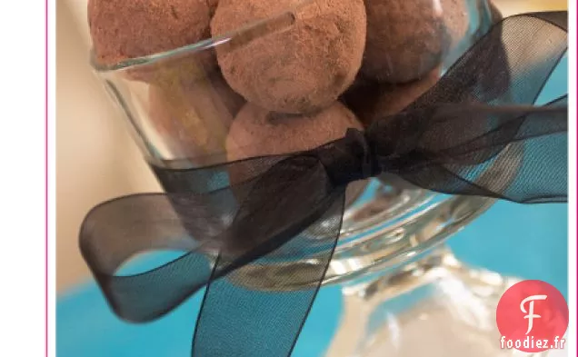 Truffes au Chocolat et Gingembre {au Cacao et au Sel de Mer Fumé}