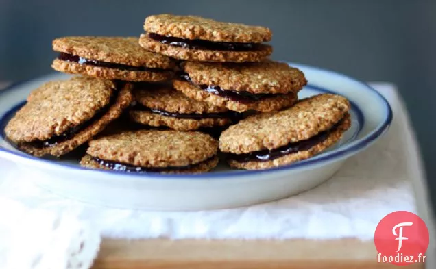 Scones de Poire au Gingembre Au Chocolat Noir