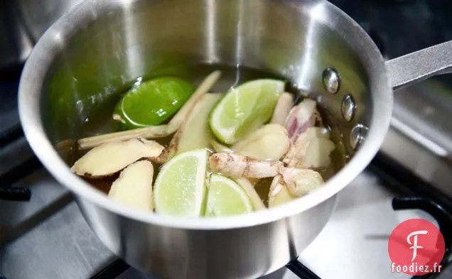 Batteur Chaud Au Gingembre, Tamarin Et Citron Vert