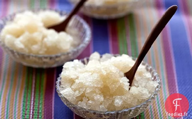 Granité Citronnelle + Gingembre