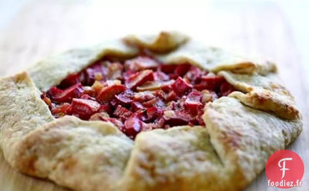 Galette de Gingembre à la Rhubarbe