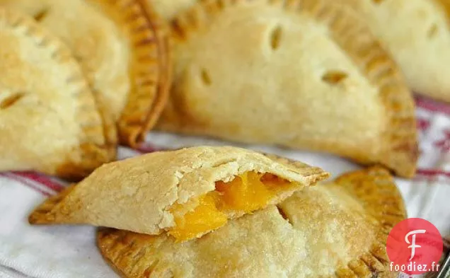 Tartes à la Main au Gingembre Et à la Pêche