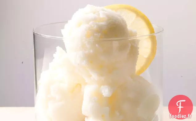 Yogourt Glacé Citron-gingembre