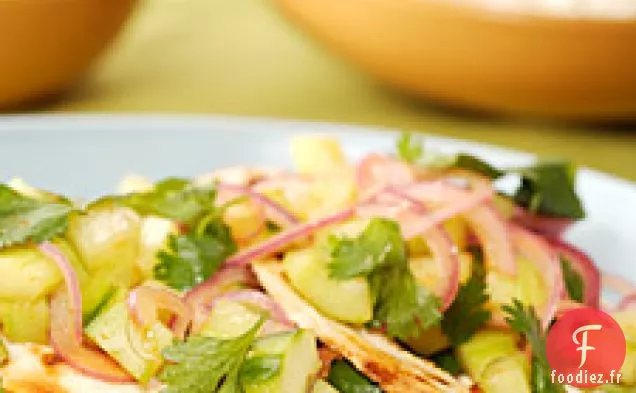 Poitrines de Poulet au Yogourt grillé et au gingembre