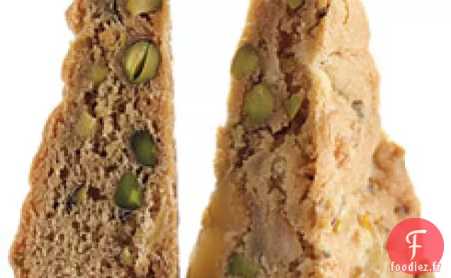 Blondes Aux Poires, Pistaches Et Gingembre