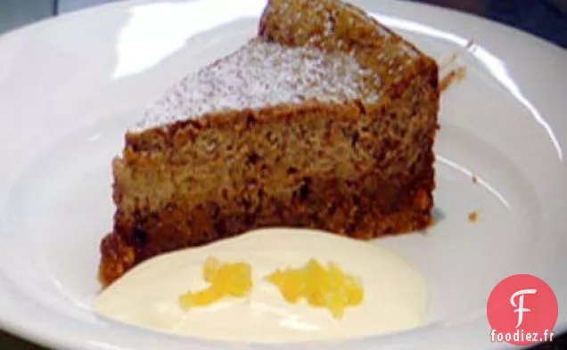 Gâteau au Fromage au Chocolat et au Gingembre