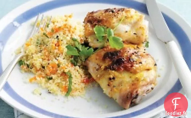 Cuisses de Poulet Croustillantes au gingembre et au citron vert