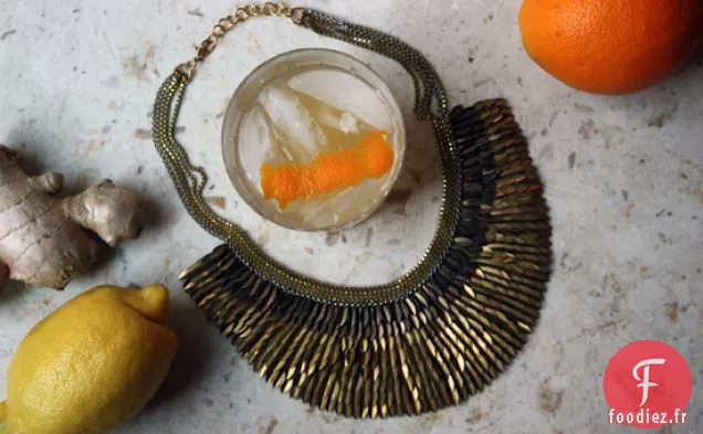 Cocktail de Gin au Gingembre