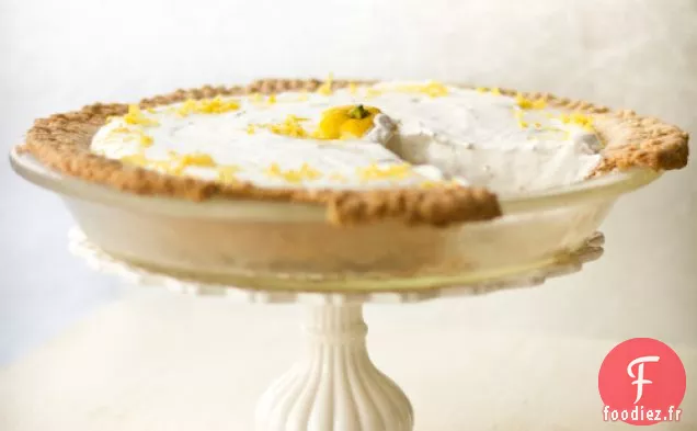 Gâteau au Fromage Au Citron Et au Gingembre