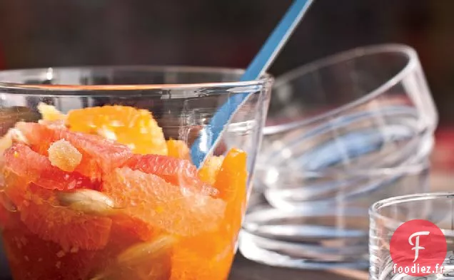 Salade d'Agrumes au Gingembre Confit