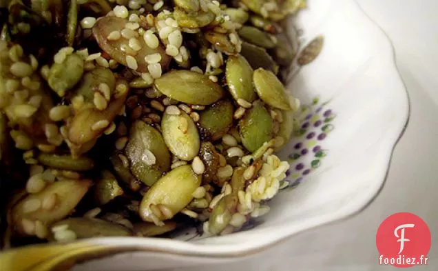 Graines De Citrouille Au Gingembre Confit : Crues Ou Grillées