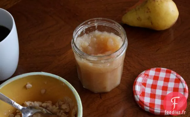 Compote de Poire Et Gingembre