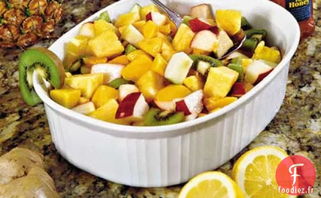 Salade de Fruits au Gingembre et au Citron