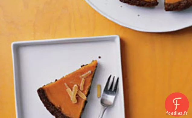 Tarte à la Courge Musquée au Gingembre