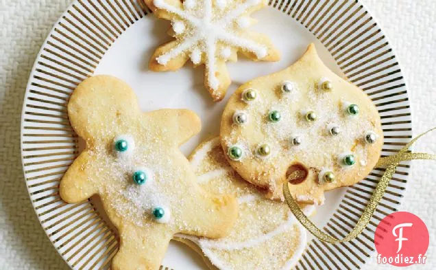 Biscuits au Sucre Cloutés Au Gingembre