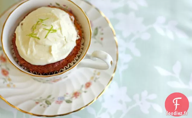 Muffins À La Mangue, Au Citron Vert Et Au Gingembre