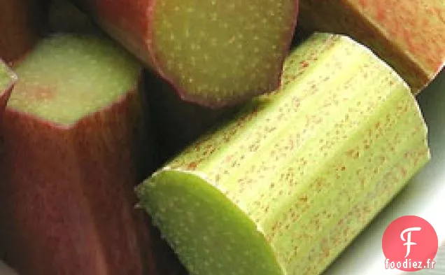 Thickie À La Rhubarbe Et Au Gingembre