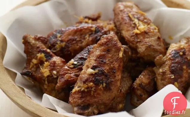 Ailes Chaudes au Gingembre et au Miel