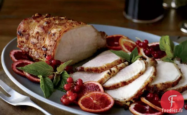 Rôti de Porc au Sucre d'Érable Et au Gingembre