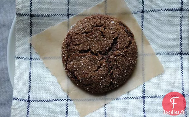 Biscuits au Sucre Mélasse Épicé au Gingembre