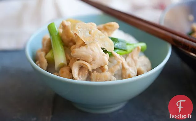 Poulet Sauté Au Gingembre Et Oignons Verts
