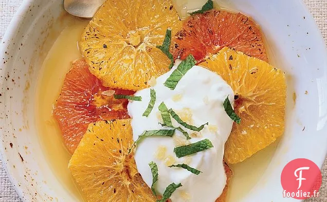 Gratin d'Orange Au Gingembre