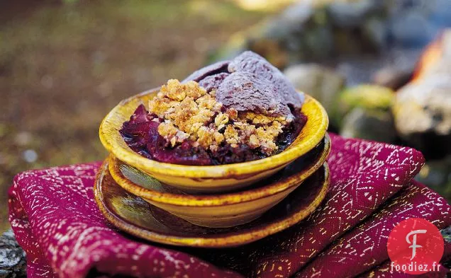 Crumble aux Baies d'Épices
