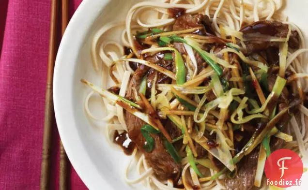 Sauté de Bœuf au Gingembre Frais et Mariné