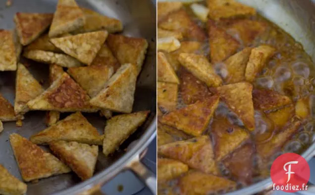 Recette de Tempeh glacé à l'orange