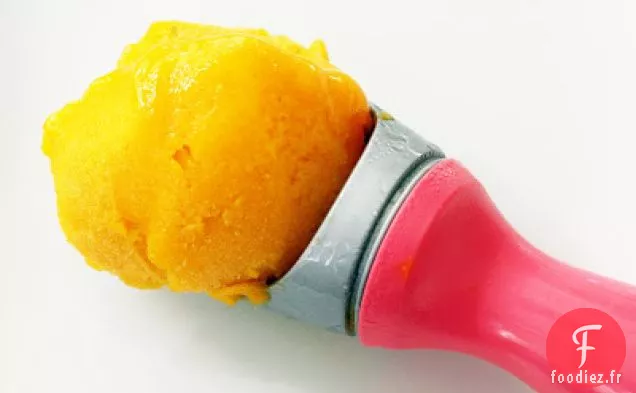 Sorbet Mangue Gingembre Citron Vert