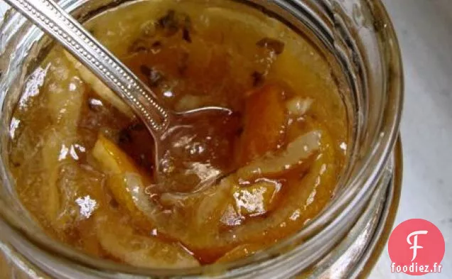 Confiture de Citron Meyer, Gingembre et Menthe