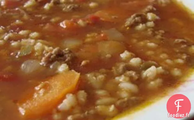 Soupe de Hamburgers Copieuse