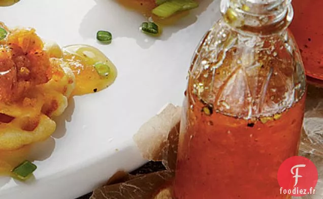 Sirop d'Érable Pêche-Raifort