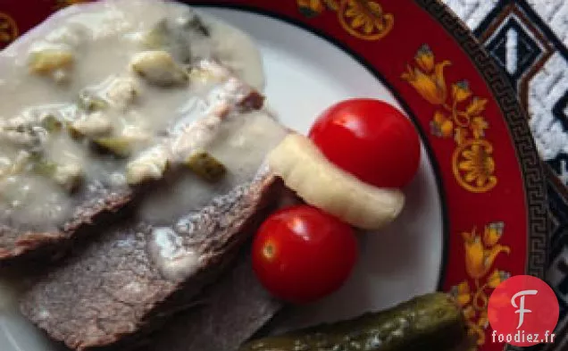 Boeuf Bouilli Avec Sauce Au Raifort