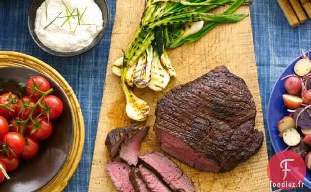 London Broil À La Sauce Crémeuse Au Raifort Recette
