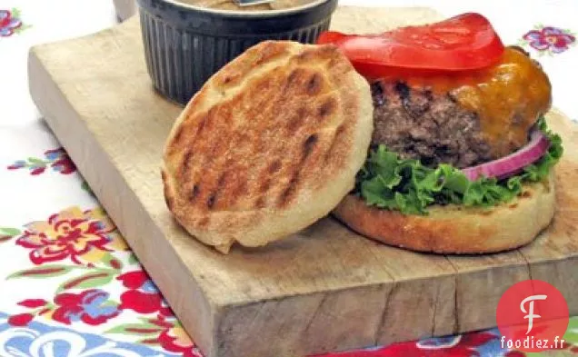 Burger de Buffle Au Raifort