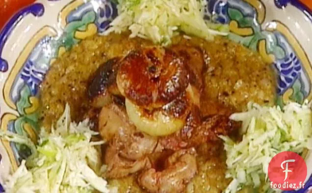 Foies de Poulet aux Oignons et Raifort: Fegatini con Cipolla e Cren