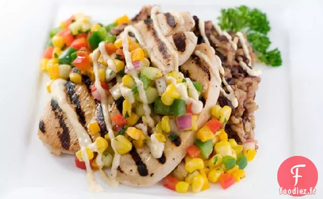 Poulet Grillé au Ranch Acidulé