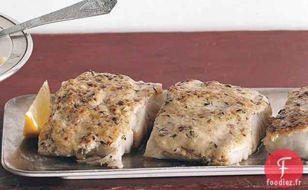 Goberge de Thym Citron Grillée