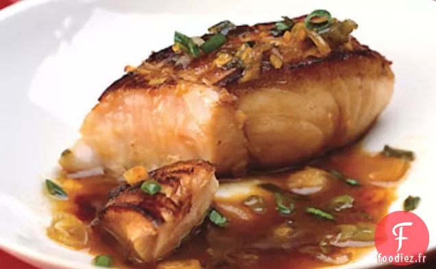 Poisson Mariné au Soja