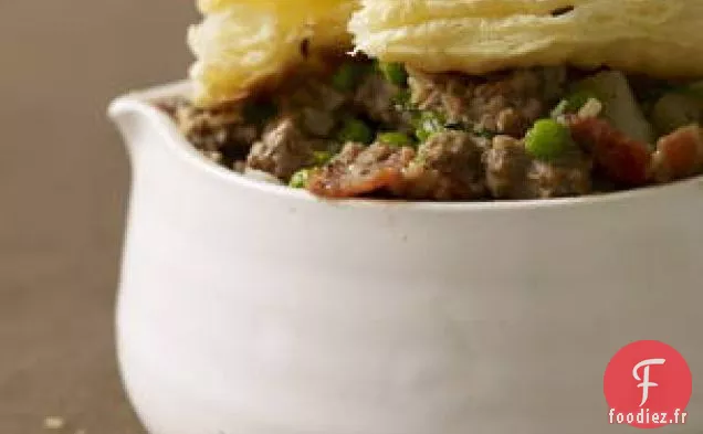 Boeuf Haché Non-potpies Avec Croûte De Cumin et de sel
