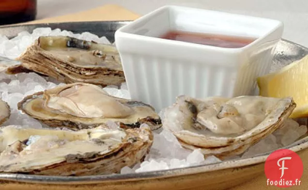 Huîtres à Deux Sauces