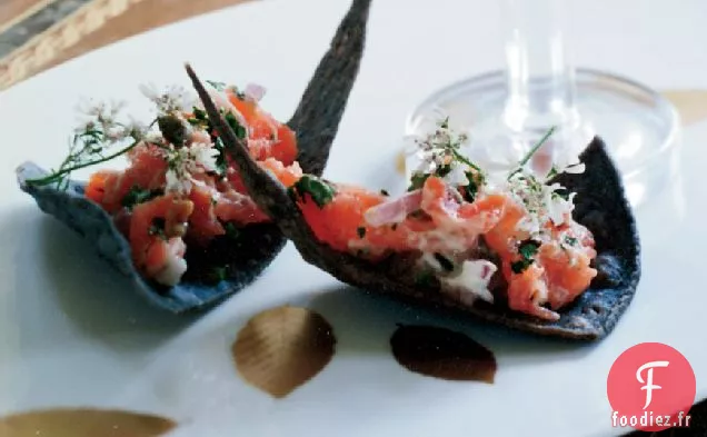 Tartare de Saumon Fumé au Texas