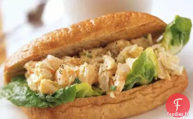 Rouleaux de Salade de Crevettes et de Crabe