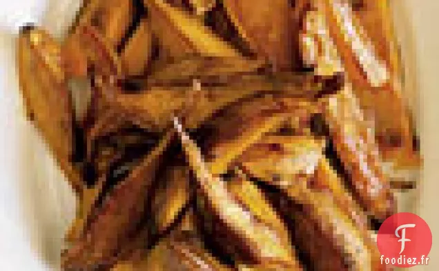 Lances de Purée de Pommes de Terre Au Raifort à la Mélasse