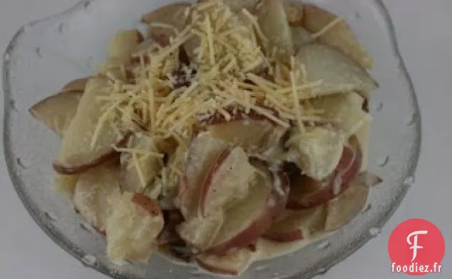 Crockpot Pommes de Terre Festonnées Au Raifort